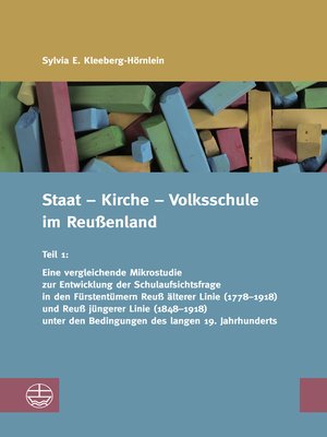 cover image of Staat – Kirche – Volksschule im Reußenland